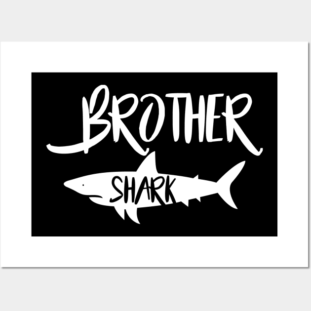 Brother Shark Wall Art by animericans